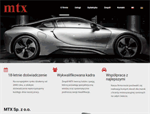 Tablet Screenshot of mtx-cad.com